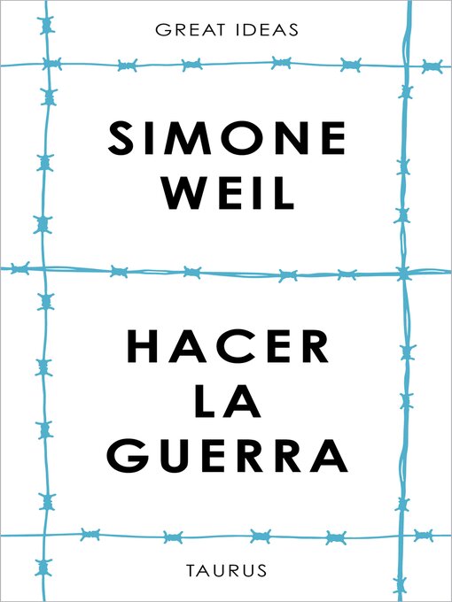 Title details for Hacer la guerra by Simone Weil - Available